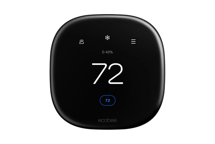 Ecobee thermostat installation in London with wiring check and receiver setup